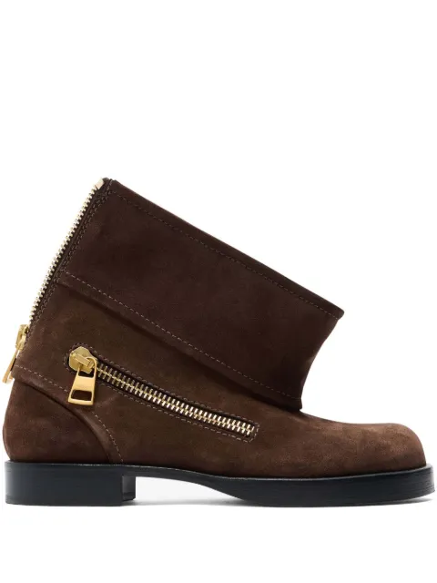 JW Anderson leather ankle boots Brown BT0102LA0240