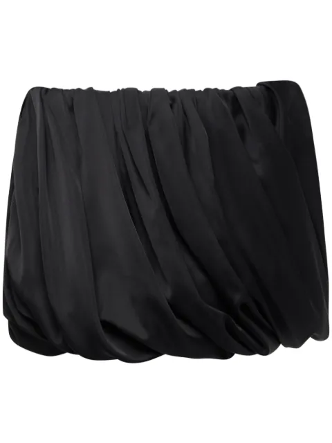 JW Anderson rolled-hem mini skirt Black SK0190PG1766