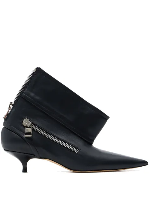 JW Anderson 40mm leather ankle boots Black BT0105LA0268