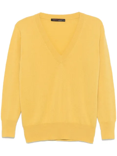 Incentive! Cashmere Ginan sweater Yellow GINA05PCA