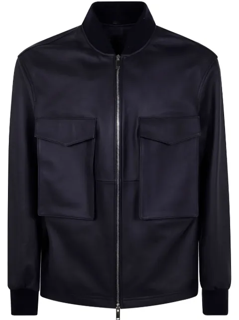 Desa Collection leather jacket Blue K14489