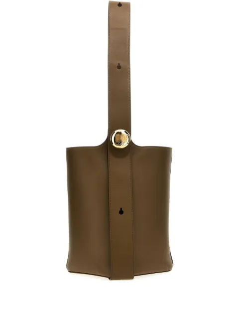 LOEWE medium Pebble bucket bag Brown AANBBBWX01LE