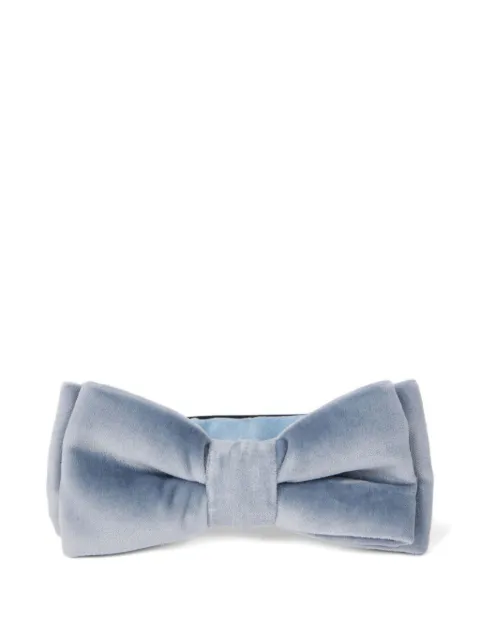 Paul Smith velvet bow tie Blue M1AWBOWN01346