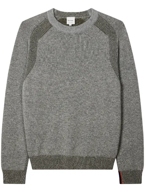 Paul Smith crew-neck lambswool sweater Grey M1R246ZP02585
