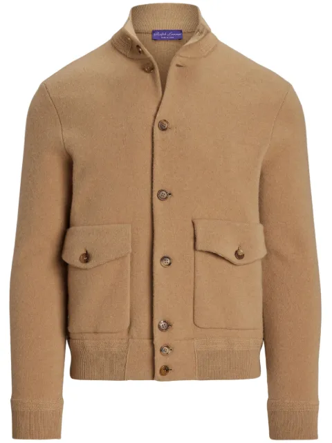 Ralph Lauren Purple Label high-neck cardigan Neutrals 790957771001