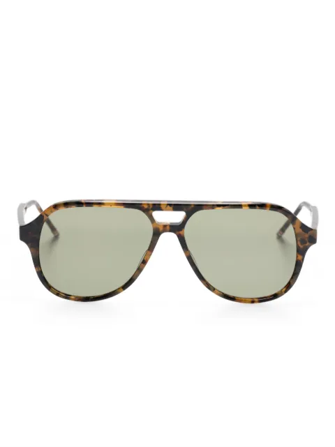 Thom Browne Eyewear tortoiseshell-effect sunglasses Brown UES927AG0002