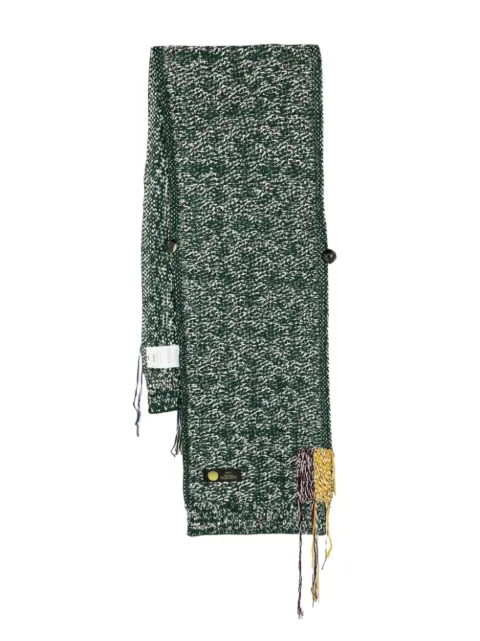 OAMC Astral scarf Green 22A29OAK15FLVOA011