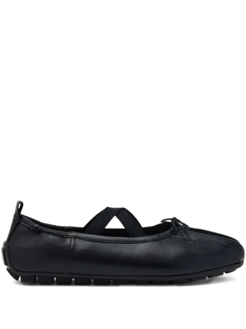 Simone Rocha Grip cross-strap ballet flats Black BPT10799