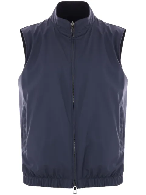Loro Piana reversible gilet Blue FAP9759