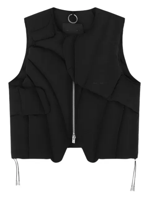 HELIOT EMIL quilted gilet Black PRESS25M03003BLK01CO