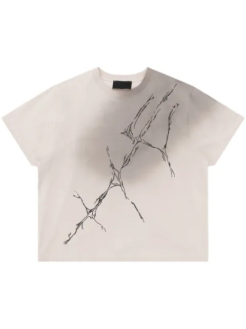 HELIOT EMIL Fluxus T-shirt Neutrals PRESS25M09129