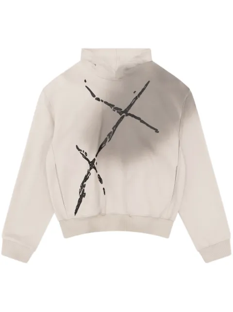 HELIOT EMIL Fluxus hoodie Neutrals PRESS25M08072