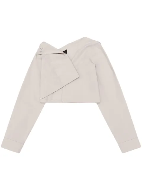 HELIOT EMIL Kaseigan shirt Neutrals PRESS25W05062