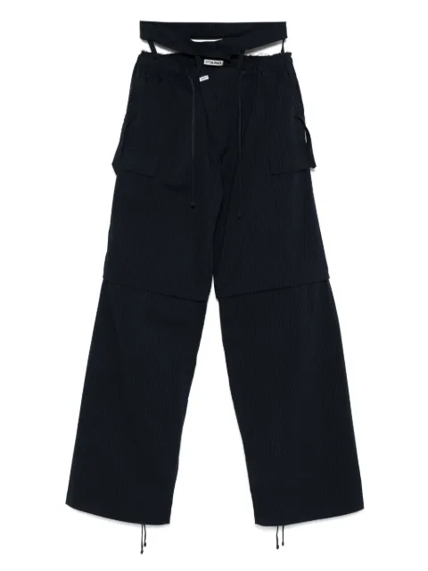 Ottolinger striped trousers Blue 10620010602
