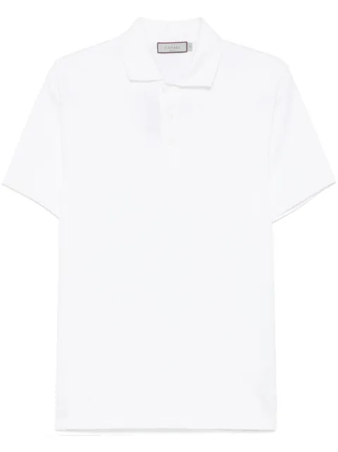 Canali cotton polo shirt White MJ02239T0863