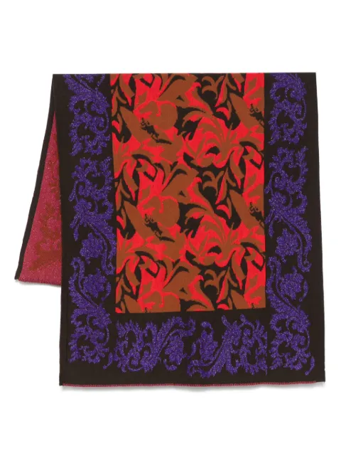 Versace Pre-Owned 2000s jacquard scarf Brown VE350DH