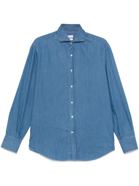 Brunello Cucinelli denim shirt Blue MR6830028C001