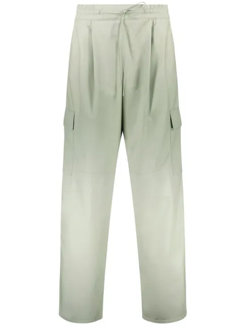 Yves Salomon lambskin cargo pants Green 24WYP201XXAPAR