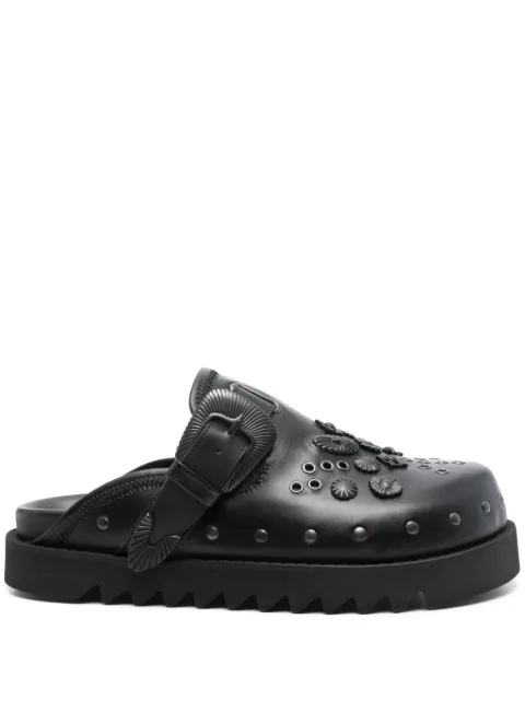 Toga Virilis studded slippers Black FTVRM106619005