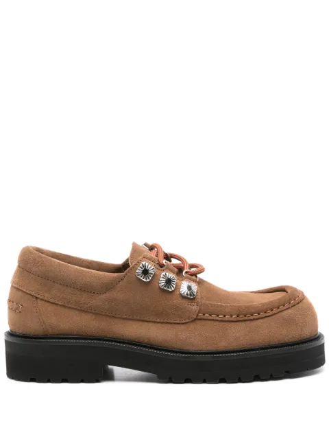 Toga Virilis studded derby shoes Brown FTVRM139106T01