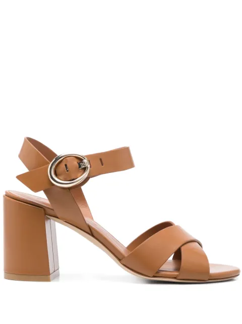 Stuart Weitzman 70mm Benni sandals Brown SK763