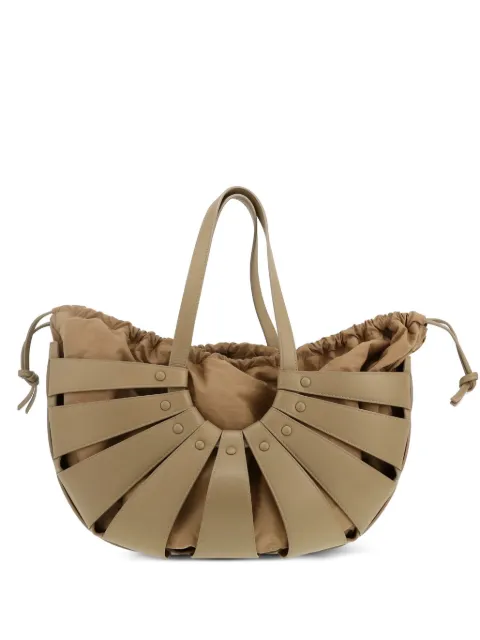 Bottega Veneta Pre-Owned The Shell tote bag Green 413156