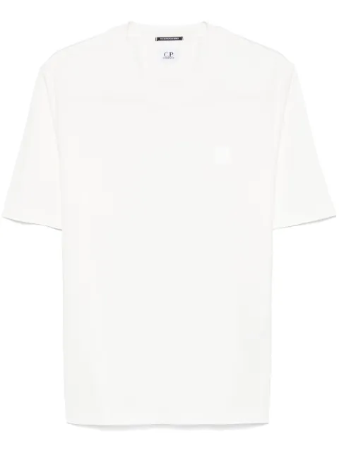 C.P. Company rubberised logo-print T-shirt White 18CLTS024A006370W