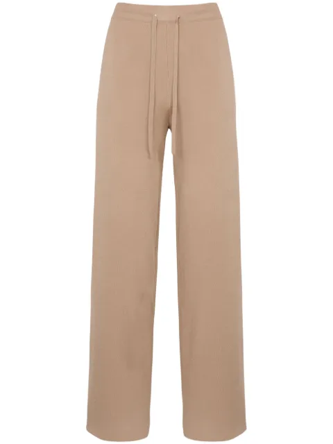 Yves Salomon knitted trousers Neutrals 25EYP500XXMSVP