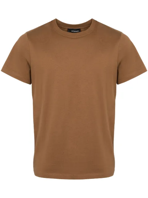 Yves Salomon cashmere-blend T-shirt Brown 24EHH50068B10W