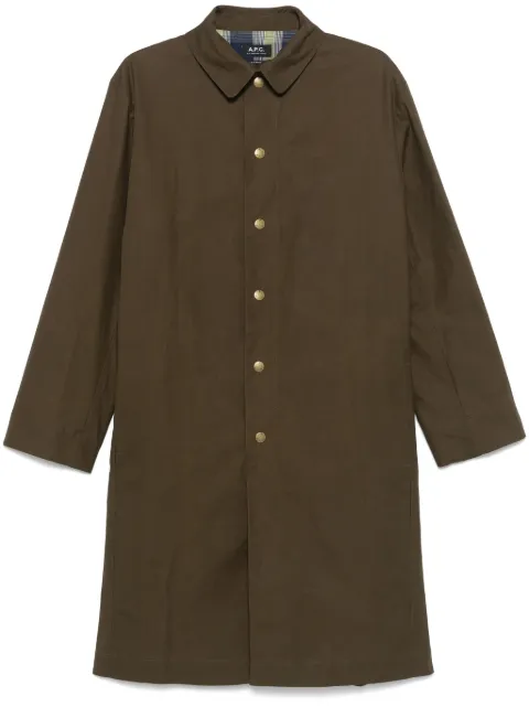 A.P.C. Arthur coat Brown COERCH01535