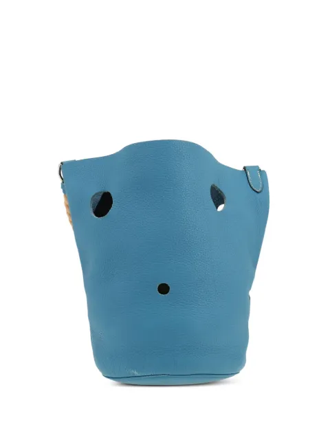Hermès Pre-Owned 2007 Mangeoire bucket bag Blue 413110