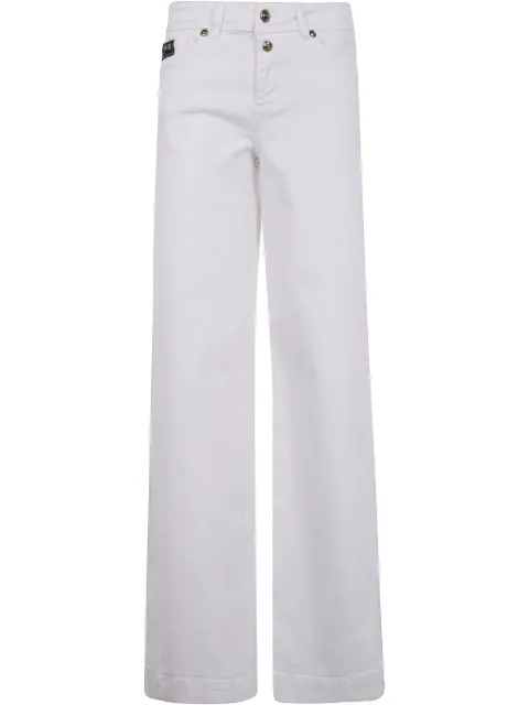 Versace Jeans Couture logo-lettering jeans White 78HAB561CEWR1