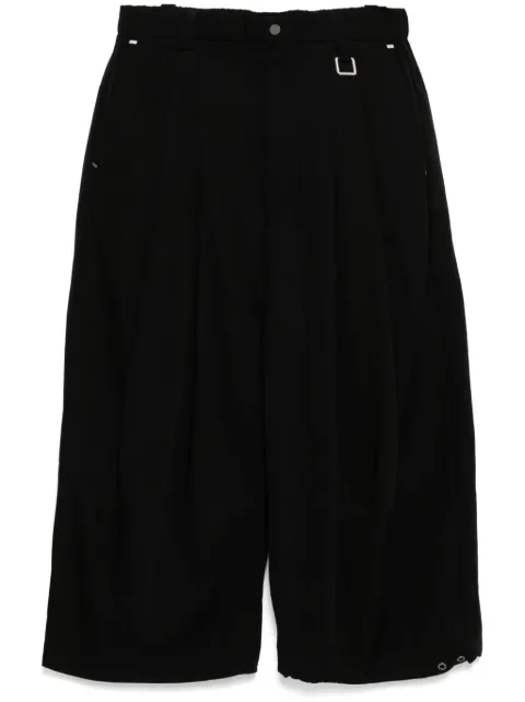 TEAM WANG design Choices trousers Black TWFW24B103