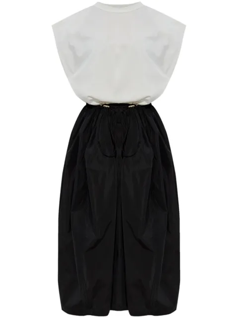 Fabiana Filippi cotton midi skirt Black ABD265F166L223000