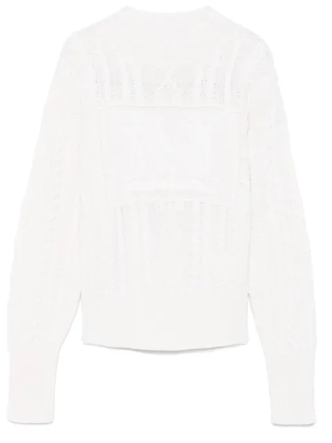 Max Mara Miranda sweater White 2511361041600