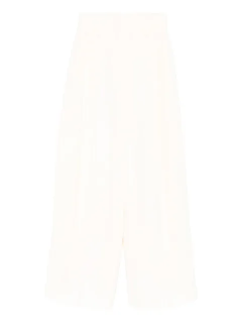 Jil Sander concealed fastening trousers Neutrals J02KA0294J65005