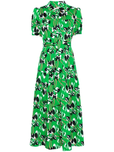 DVF Diane von Furstenberg Jonah midi dress Green DVFDS4S020