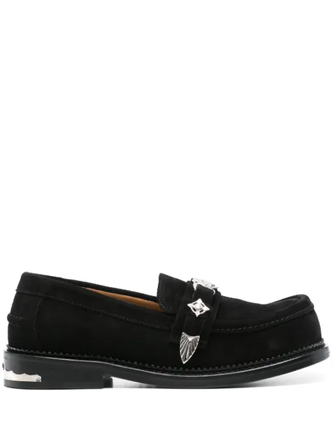 Toga Pulla square loafers Black FTGPW134809001