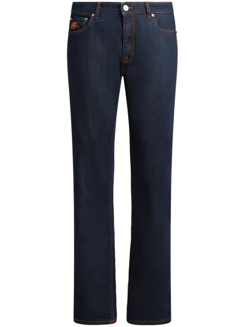 ETRO paisley-ankle jeans Blue MRNB0004AD275