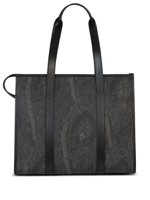 ETRO paisley-motif tote bag Grey MP1D0015AA012
