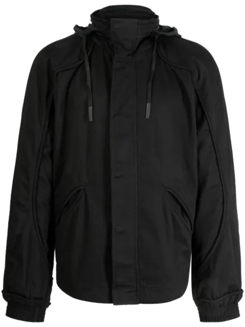 MCQ hooded bomber jacket Black 685809RTA14
