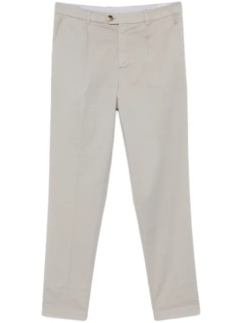Brunello Cucinelli pleated tapered trousers Grey M289LE1450C6018