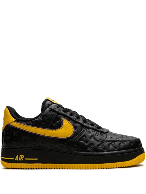 Nike x Kobe Bryant Air Force 1 "Lakers Away - Black/Varsity Maize/Varsity Purple" sneakers Black HV5122