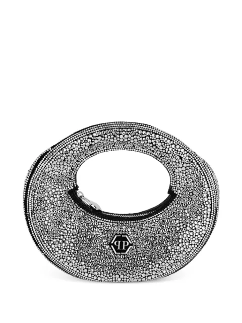 Philipp Plein crystal-embellished mini bag Black PAEAWBA2096PLE009N