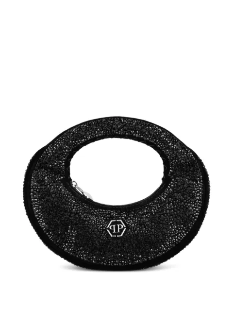 Philipp Plein crystal-embellished mini bag Black PAEAWBA2096PLE009N
