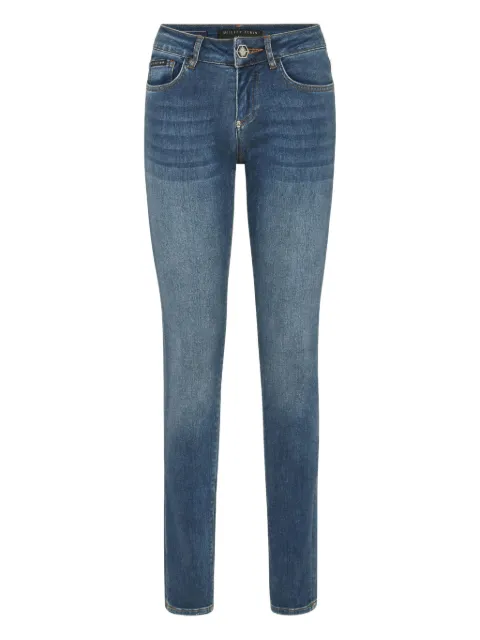 Philipp Plein stretch-cotton skinny jeans Blue PAECWDT2779PDE004N