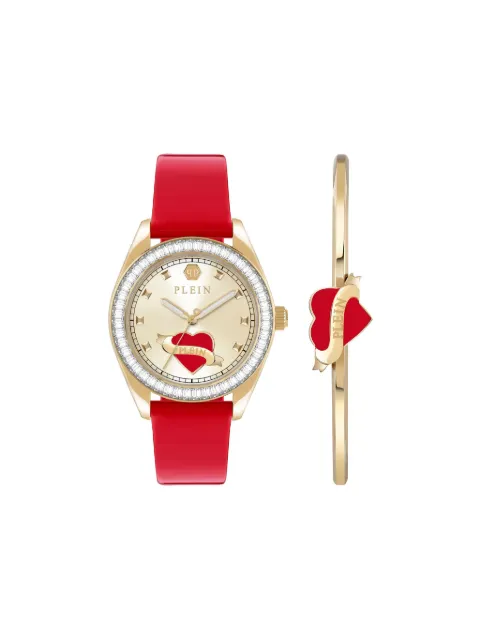 Philipp Plein stainless steel T-shirt Plein Valentine watches Neutrals PAEAWWS0116PXV037N