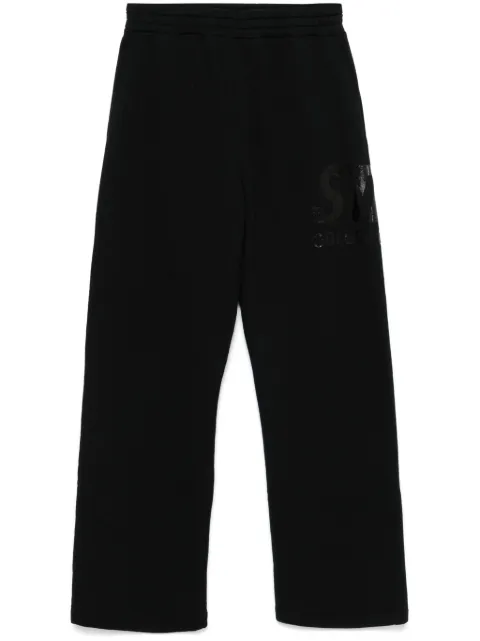 Golden Goose logo-print sweatpants Black GUP02123P001803