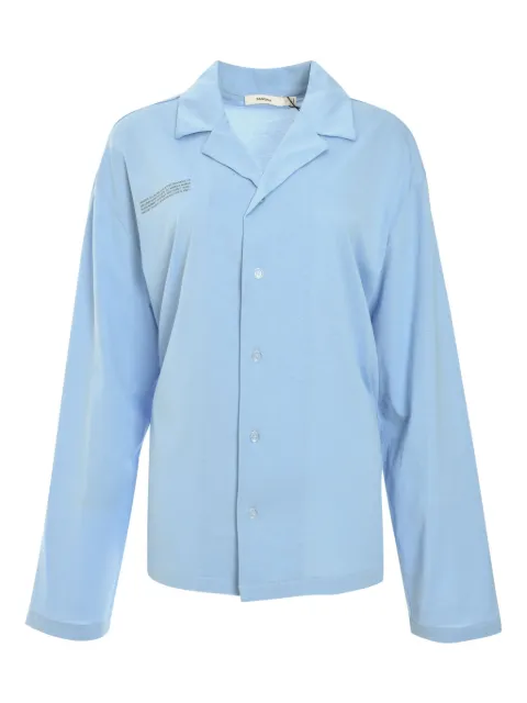Pangaia lightweight pyjama shirt Blue 10002269