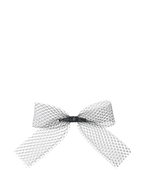 Maison Michel Bow Aya Black 2472002001